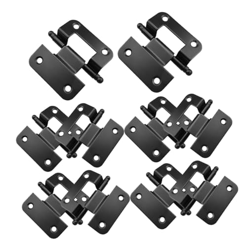 SEWACC 10 piezas Bisagras para Puertas de Gabinete Cocina Reemplazo con Cierre Suave Bisagra para Armarios y Muebles Fácil Instalación Superficie Lisa sin Bordes Cortantes