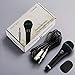 HOTEC Professional Vocal Dynamic Handheld Microphone with 19ft Detachable XLR Cable and ON/Off Switch (Metal Black) (H-W06B)