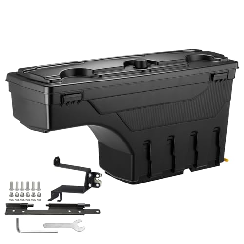 GEARLAST Truck Bed Storage Box Fit for Chevy/GMC Silverado/Sierra 2500/3500HD 2020-2025 Passenger Side Right Toolboxs
