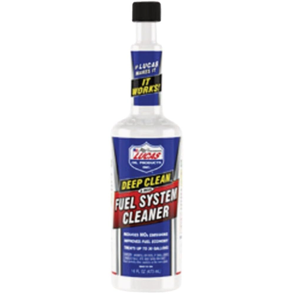 Lucas Oil 16 Oz. Fuel System Deep Clean - 1 Each
