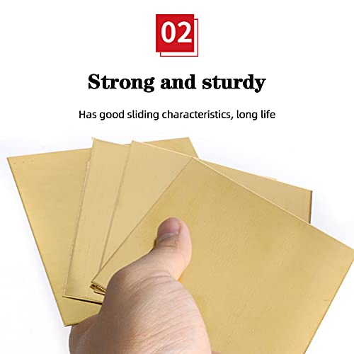 SHHMA Foglio di Ottone Lamiera in Piatto Metallo