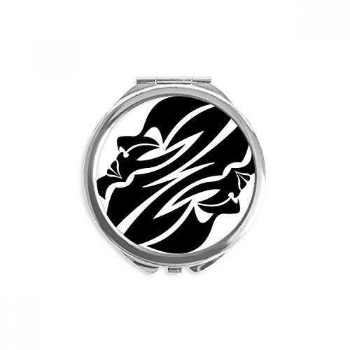 Miroir rond maquillage symbole gémeaux le cadeau d'anniversaire idéal et personnalisé