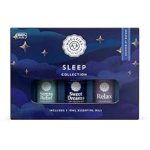 Woolzies Sleep Collection Essential Oil Blend Set | Incl. Sweet Dreams, Relax, Stress Free Oils |