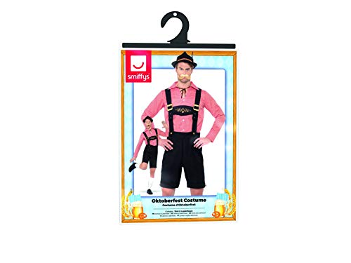 Smiffys Oktoberfest kostuum, rood, M - maat 38-40" - Afbeelding 6