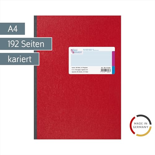 Cahier de brouillon A4 à onglets pour indexer vos notes de cours