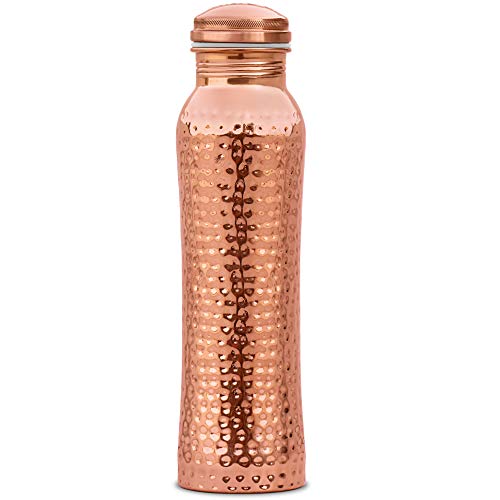 MILTON Jewel 1000 Water Bottle 920 ml 1 Piece Copper | Leak Proof | for Office Gym Yoga Home Kitchen Hiking Trekking Travel
