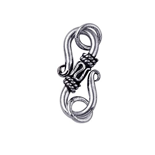 Silver Overlay ''S'' Hook CSF-112-24MM