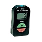 ROCON P Digital Handheld Tally Counter 4 Digits Electronic Manual Clicker Golf Sports Counting, Workouts, Inventory, Score and Clicker