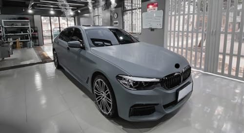 Image of HOME13 Premium Self-Adhesive Nardo Grey Vinyl Wrap for Car, Bike Sticker Scooty Interior & Exterior Decorative Wrap Sticker & Decal Roll Air-Release Film (Nardo Grey Matte, 20 Inch x 150 Inch)