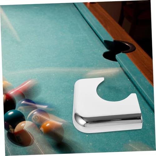 Vanzack Pool Table Corner Protector - Metal Corner Guard for Billiard Tables - Silver - Thumbnail 5