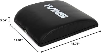 SMAI Ab Mat - Portable Abdominal Exercise Equipment for Core Training, Sit-Ups, Yoga, and More. Support Upper & Lower Abs, Oblique & Back. Ideal for Home Fitness, Pilates.
