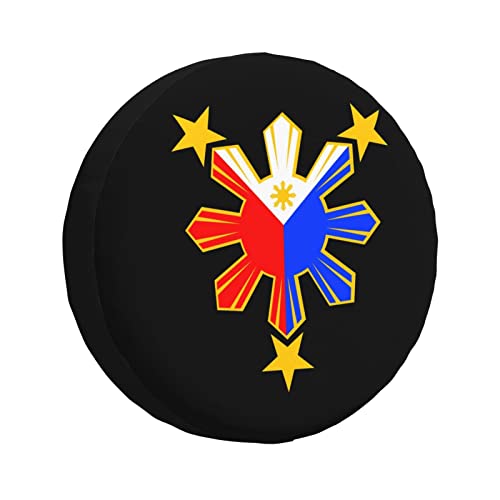 Philippines Flag Sun Rain Tires Cover Rvs, Trucks, Suvs, Tra