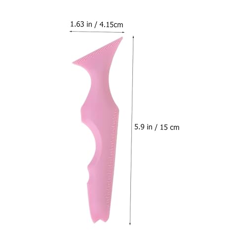 Miniatura 8 de Beavorty 2 piezas de silicona regla de belleza bolsas organizadoras de viaje suministros de belleza pegatinas de viaje Marscara ayuda para dibujar