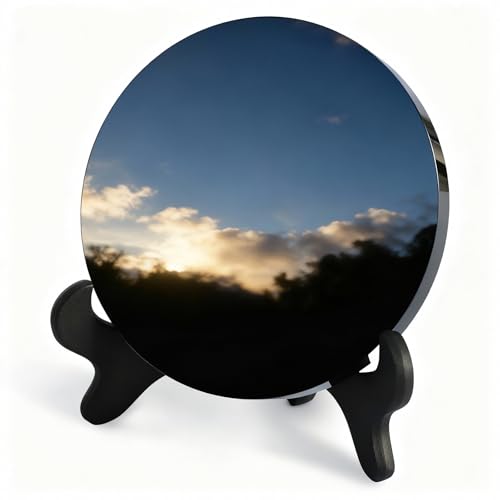 NewRiu Black Obsidian Scrying Mirror...