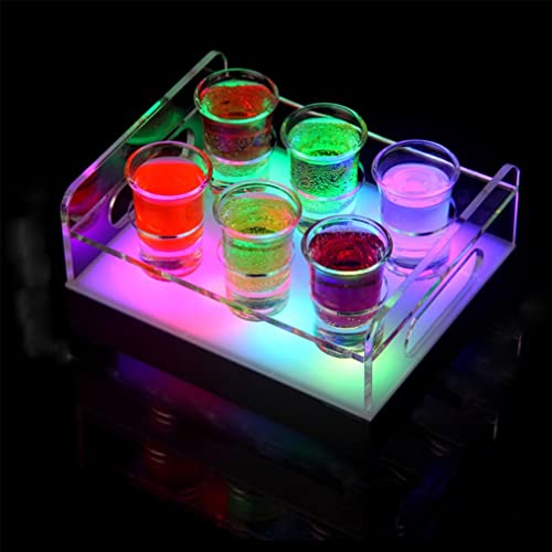 ̒I LEDJNegC COXJbvz_[ JbvȂ eBL o[ fBXR Nu p[eB[p (Color : Multicolored, Size : 6 Cups)