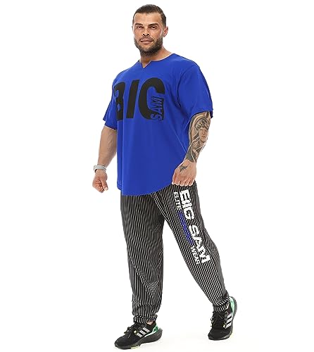 T-shirt de gym homme surdimensionné coton léger musculation fitness - 6