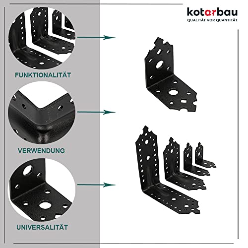 KOTARBAU® Connettore angolare 65 x 65 x 40 mm con