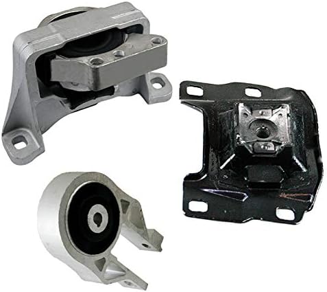 K2864 Engine Motor Mount & Transmission Mount Set 3pc Compatible with Fits 2013-2018 Ford Focus St 2.0L | A5631 A5546 A5612