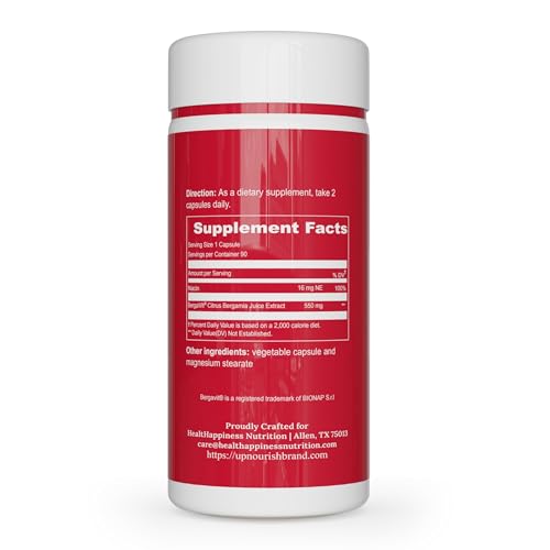 UpNourish BERGAVIT Citrus Bergamot Extract