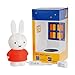 Produktbild Miffy Charlie Friends Nachttisch Lampe, Kinderlampe - Lampe fürs Kinderzimmer - Hase - (LxBxH): 16 x 12,5 x 32 cm