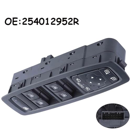 Bouton de commande lève-vitre 254012952R haute réactivité tactile - 2