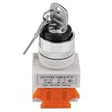 【CARACTERÍSTICAS DEL PRODUCTO】 Este interruptor operado con llave de 2 posiciones adopta plástico de alta calidad, retardante de llama y resistente a altas temperaturas