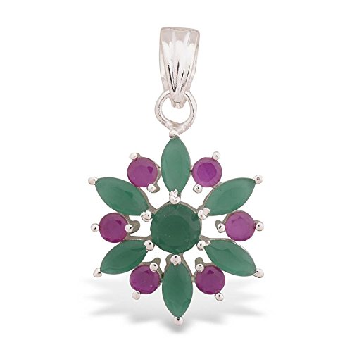PEEN ZONE WE DELIVER THE ACTUAL JEWELRY Peenzone 92.5-925 Sterling Silver Round Shape Marquise-Shape Ruby Emerald Prong Setting Locket Pendant Necklace for Women Girls (B07F459H1W) Amazon Price History, Amazon Price Tracker