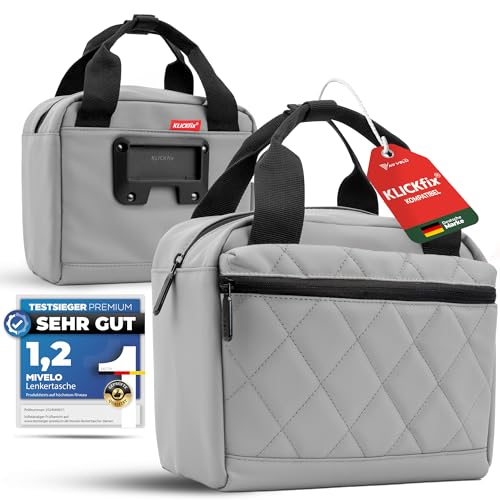 MIVELO Lenkertasche Fahrrad für KLICKfix - Fahrradtasche Lenker -...