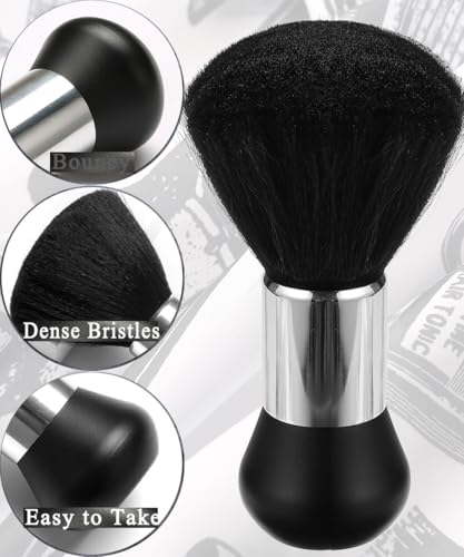 image for Borogo Professional Hair Cutting Cape with Neck Duster Brush, Salon Ba