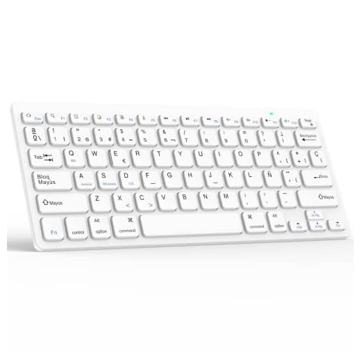 Teclado Bluetooth español multi-dispositivo