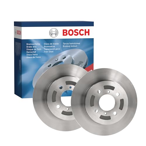 Disques de frein avant Bosch BD881 pleins 257mm haute teneur carbone ECE-R90