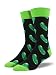 Socksmith Mens' Novelty Crew Socks I'm a Big Dill - Black