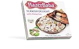 Hazer Baba Turkish Delight Pistachio Candy, 8.8oz (Pack of 1), Gourmet Snack Box, Traditional, Vegan Snack, Turkish Lokum, Unique Sweets, Loukumi, Delicias Turcas, Halal, Kosher