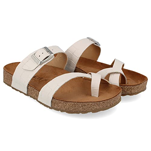 Image of HAFLINGER unisex-adult Summer Genuine Leather Comfort Anatomic Footbeds Straps Juno Sandals