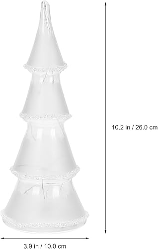 Miniatura 4 de Beaupretty Luces decorativas LED de escritorio, árbol de Navidad, escultura de árbol de Navidad, luz de árbol de Navidad, figuritas de árbol de