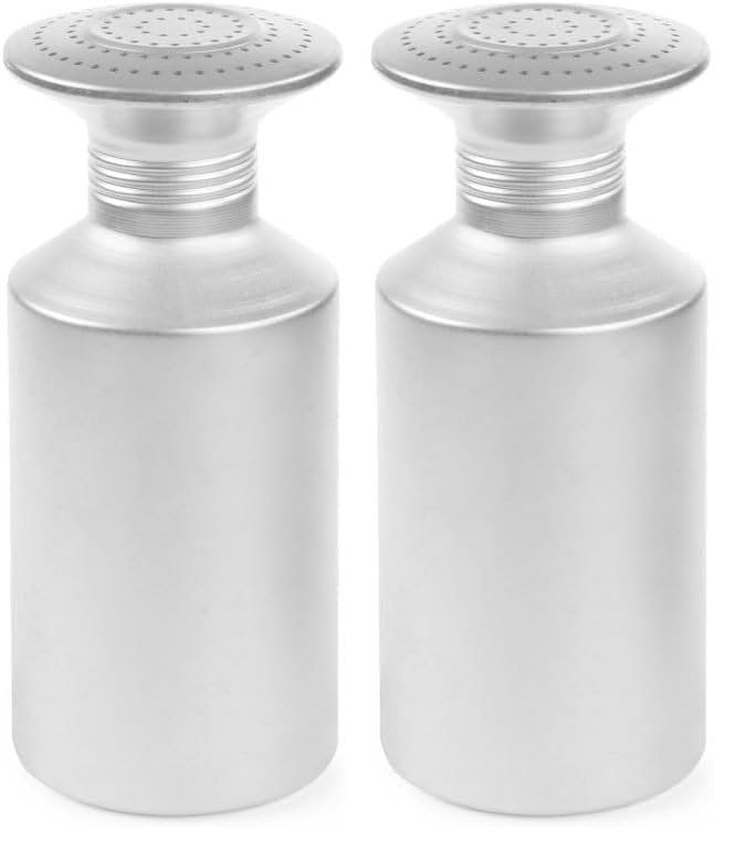 Salière et poivrière HENDI 630105 flacons transparents à vis