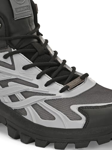 Image of OFF LIMITS RAFTAR Men's Waterproof Hiking Shoes: Lightweight, Breathable, and Ideal for Outdoor Trekking, Mountaineering, and Trail Adventures