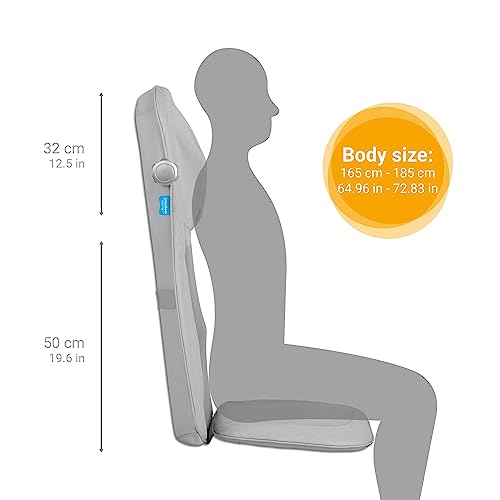 Medisana Mcg 810 Gel Shiatsu Massager, Dispositivo Per Massaggi Con Funzione Di Riscaldamento, 3 Livelli Di Intensità, 3 Zone Di Massaggio, Facile Da Pulire, Per Massaggi Al Collo E Alla Schiena - 2