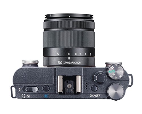 Pentax Pentax Q-S1 02 Zoom Kit (Gunmetal) 12.4Mp Mirrorless Digital Camera With 3-Inch Lcd (Gunmetal) #TOP5