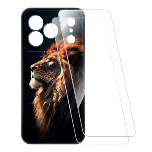 ESACMOT �v�����g�P�[�X + 2�������K���X�t�B���� Doogee Note 56 Plus �Ƃ̌݊�������, �Ռ��z���\�t�g�J�o�[ HD�N���A (���C�I��1)