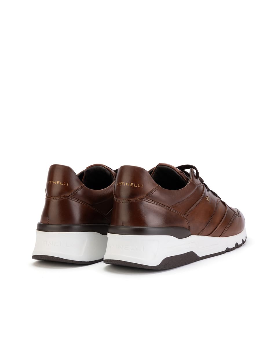 MARTINELLI Newport Deportivos Hombre | en Cuero | Cierre de Cordones | Talla EU 39-46