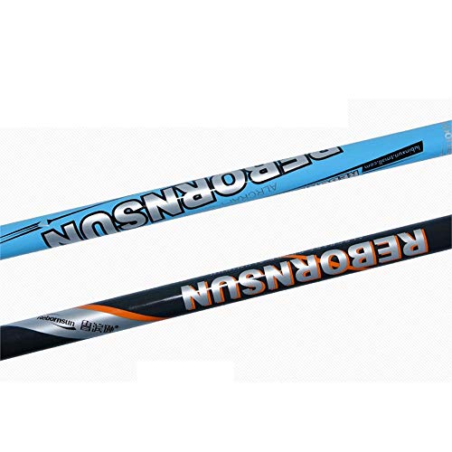Bastón de trekking MU de aluminio ajustable 65-135cm con mango recto 6