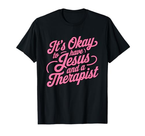 Funny Christian Counselor Therapist Mental Awareness T-Shirt