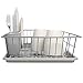 Sweet Home Collection 3 Piece Dish Drainer Rack Set, 12