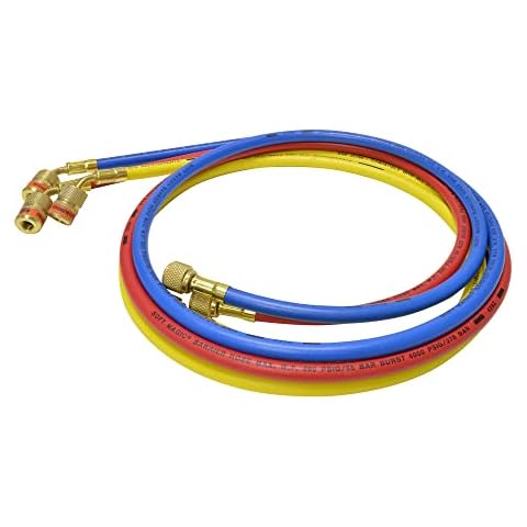 Uniweld EZ3HS 36 In. (90cm) Ez-Turn® Anti-Blowback Hose Set (R,Y,B) Cover
