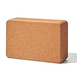 Cork Yoga Block, 9' x 6' x 3' Yoga Brick Cork Blocks Non-Slip for Women & Men Lightweight Yoga Accessories for Yoga, Pilates & Stretching