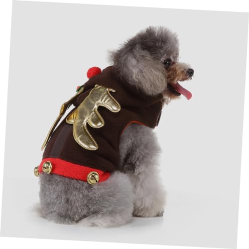 Disfraz Navideño para Perro Kisangel Bells Cómodo y Festivo miniatura 7