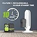 Weiddw laser level Instrument - Green Cross Line, for interior decoration, for vertical and horizontal measurement, 1200 mAh lithium battery, 10-hour standby time + 1M tripod