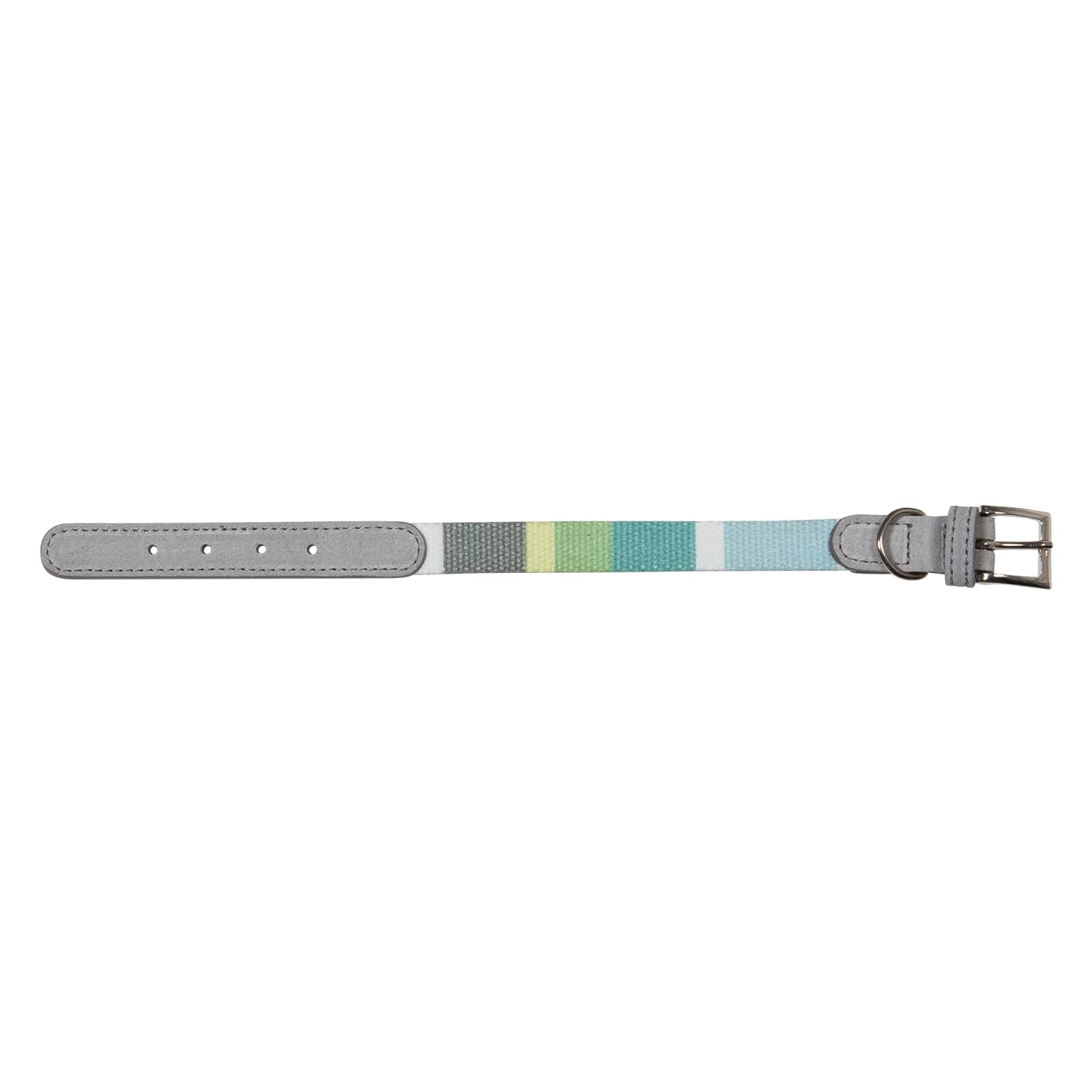 JACK AND VANILLA, Ibiza Dog Collar, Green, Size 20 mm x 40 cm