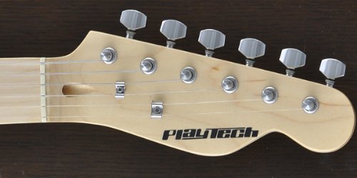 Amazon | PLAYTECH プレイテック エレキギター TL250 Black Maple